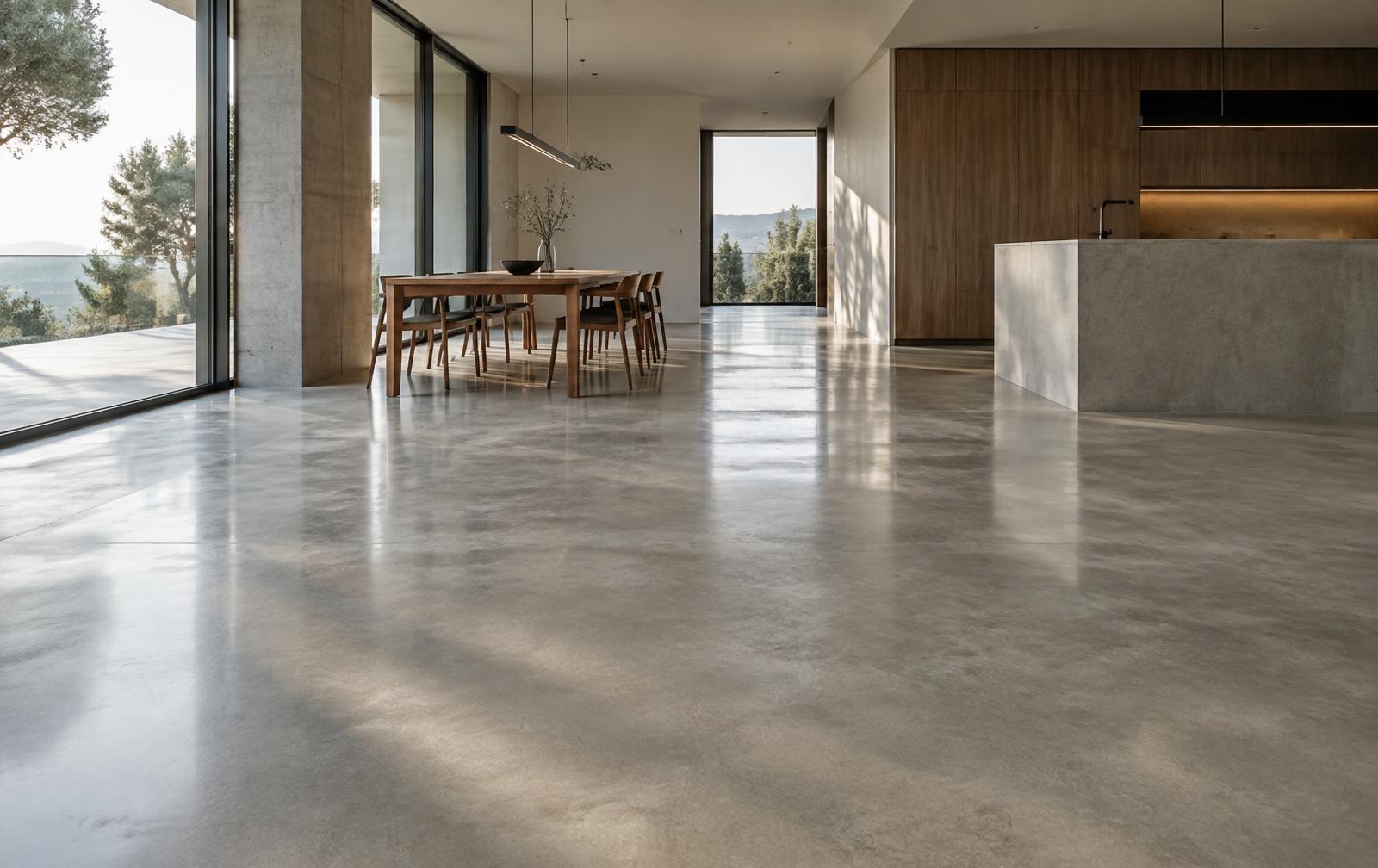 Concreto pulido: actual, estético, eficaz y económico