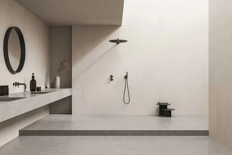 Microcemento en baños